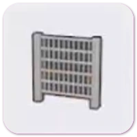 Grate fencing icon