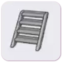 Iron steps icon