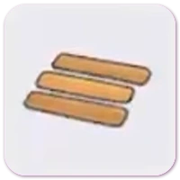 Wooden path icon