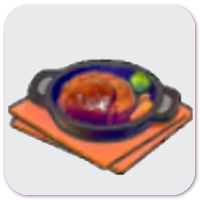 Simple Hamburger Steak icon