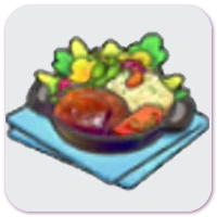 Vibrant Hamburger Steak icon