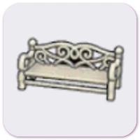 Garden bench furniture image