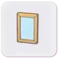 Wall mirror furniture image