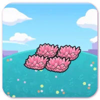 Elevated pink tall grass image