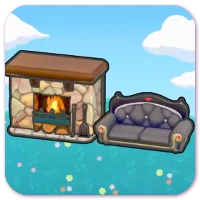 Fireplace nap spot image