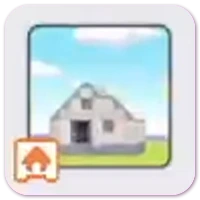 Gray hut kit icon
