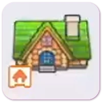 Leaf house kit icon