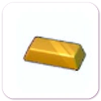 Gold ingot material icon