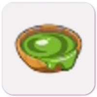 Green paint material icon
