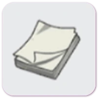 Paper material icon