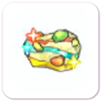 Rare Pokemetal fragment material artwork