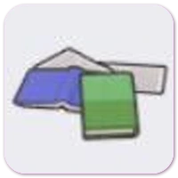 Book pile icon