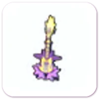 Cool electric guitar icon