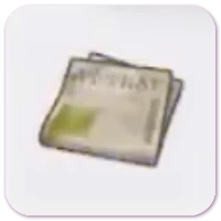Grubby newspaper icon