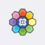 Rainbow Badge icon