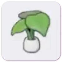 Leafy plant icon