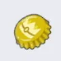 Gold Bottle Cap icon
