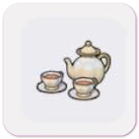Tea set icon