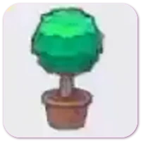 Twisted potted plant icon