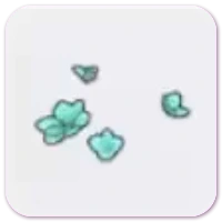 Blue-green shoots icon