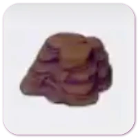 Cooled molten rock icon