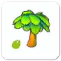 Palm seeds icon