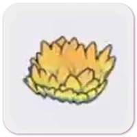 Yellow tall grass icon