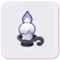 Eerie candle icon