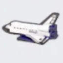 Model space shuttle icon