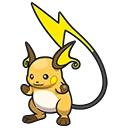 Raichu artwork
