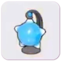 Indigo meteor lamp icon