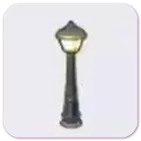 Town streetlight icon