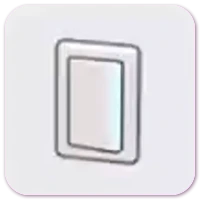 Wall switch icon