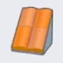 Pitched brick roof icon