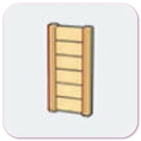 Wooden partition icon