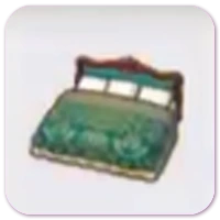 Antique bed furniture image