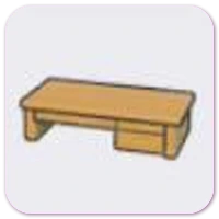 Study desk furniture image