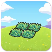 Elevated tall grass artwork