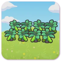 Fresh veggie field artwork