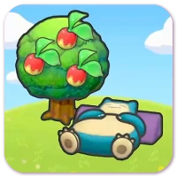 Tree-shaded snoozing Snorlax image