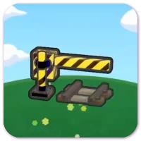 Railroad crossing image