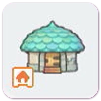 Sand cottage kit icon
