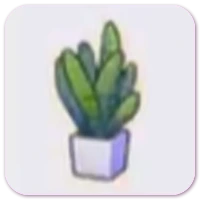 Flat-leaf plant icon