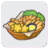Fried potatoes icon