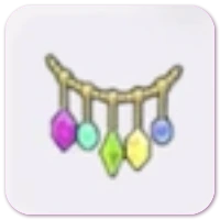 Jewel wall decoration icon