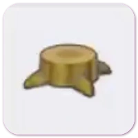 Pointy tree stump icon
