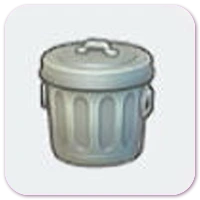 Garbage bin icon