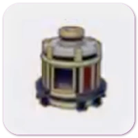 Metallic smelting furnace icon